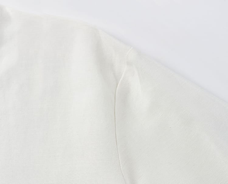 メンズのチャイナボタンTシャツ