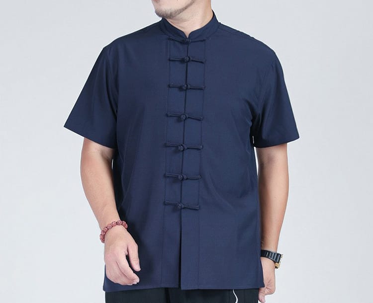 男性用の大きいサイズチャイナ服