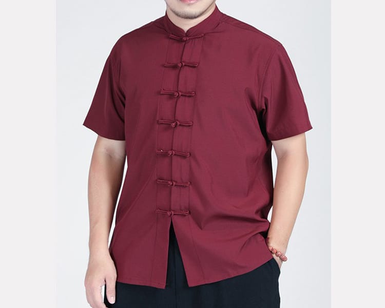 メンズのがっちり体型太極拳服