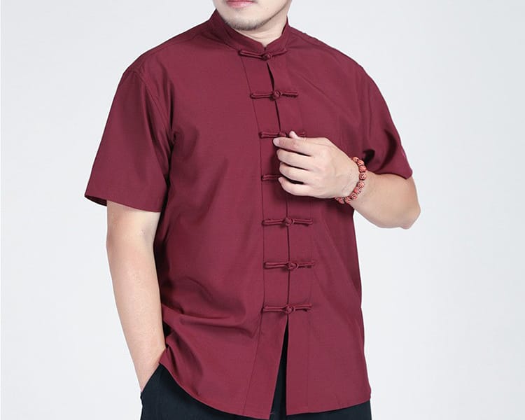 男性用のがっちり体型太極拳服