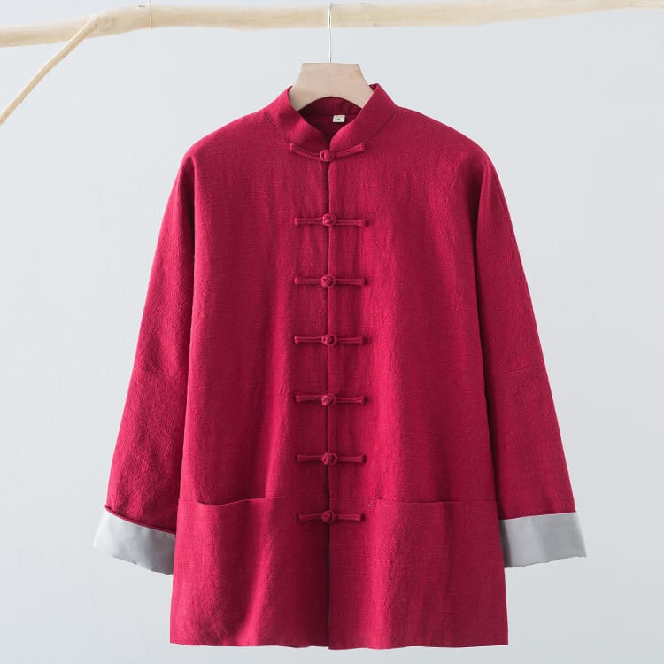 男性の中華カンフージャケット