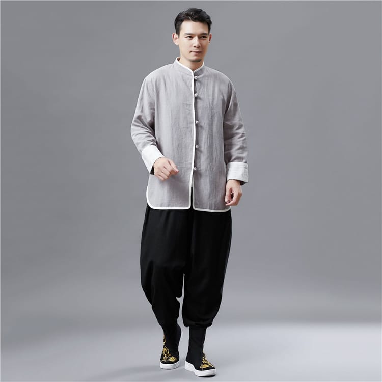 男性用のチャイナカンフー服