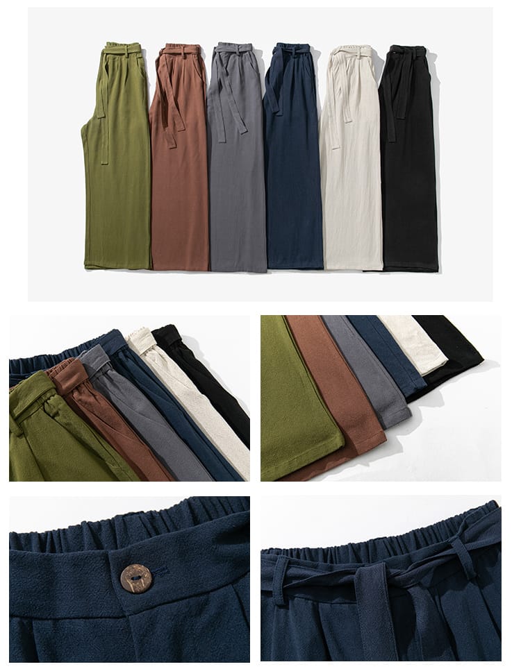 メンズのチャイナパンツ