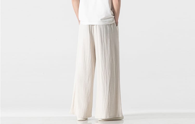 メンズのチャイナダボパンツ