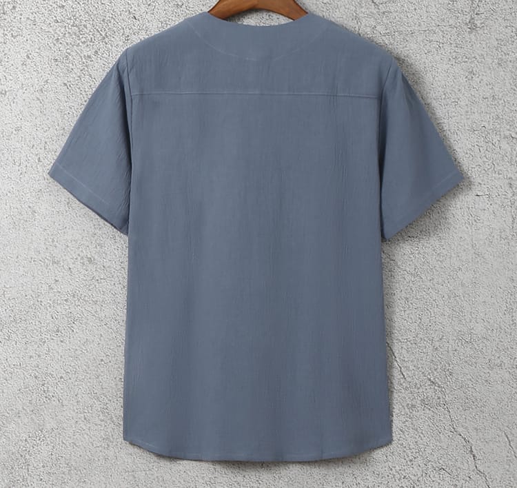 男性用のチャイナTシャツ