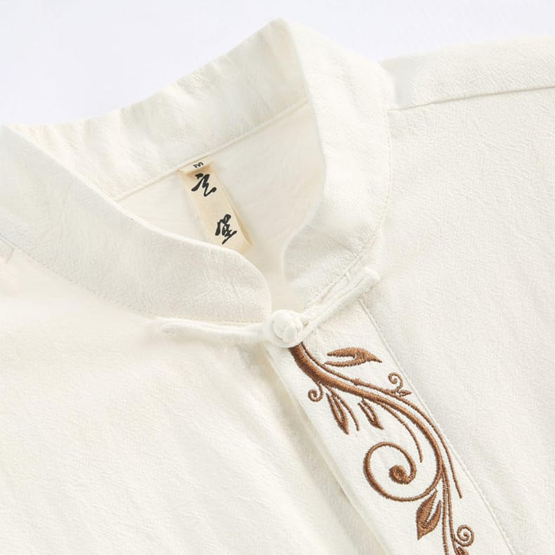 メンズの功夫シャツ