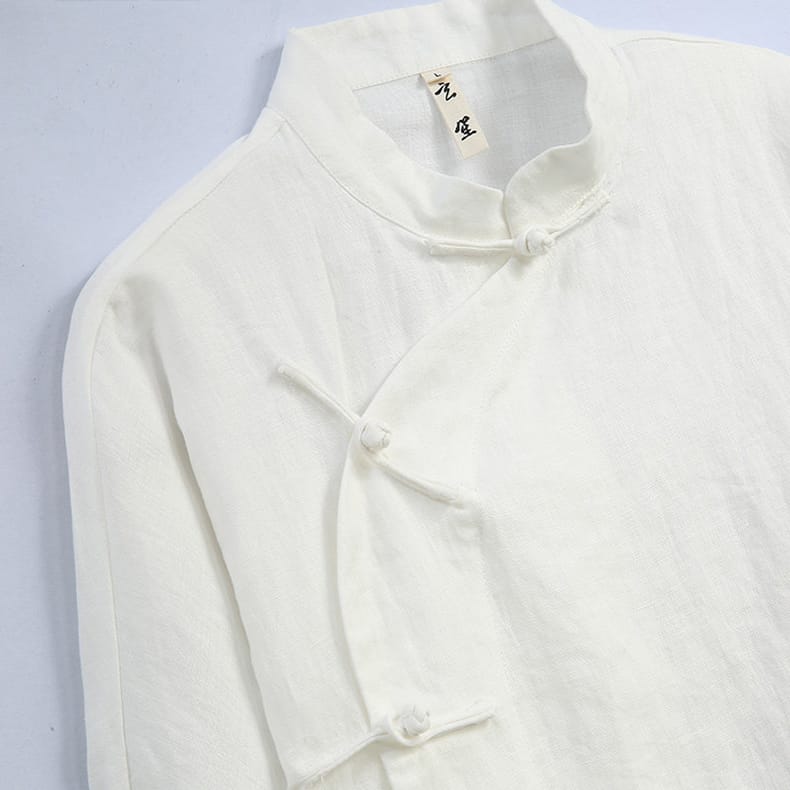 メンズの中国のカンフーシャツ