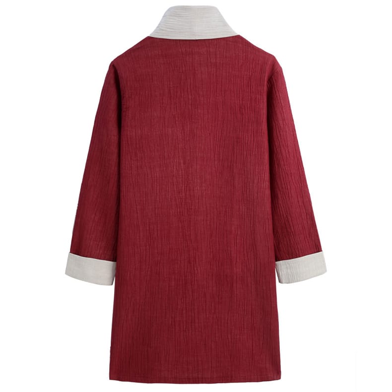 男性用のチャイナカーディガン