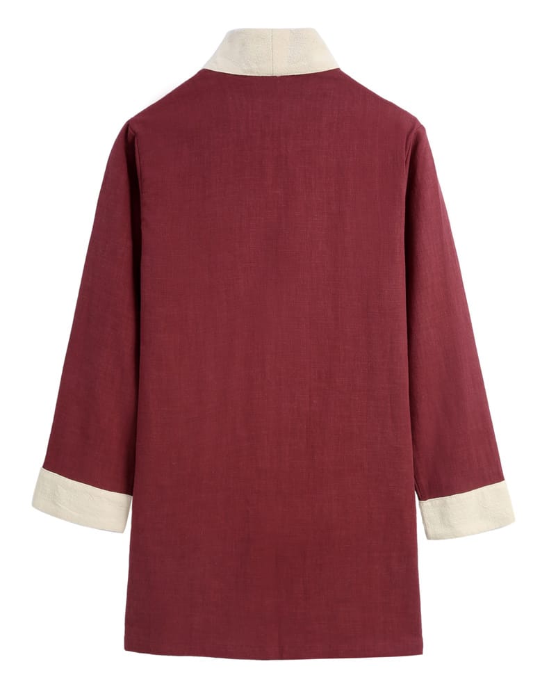 男性用のチャイナカーディガン