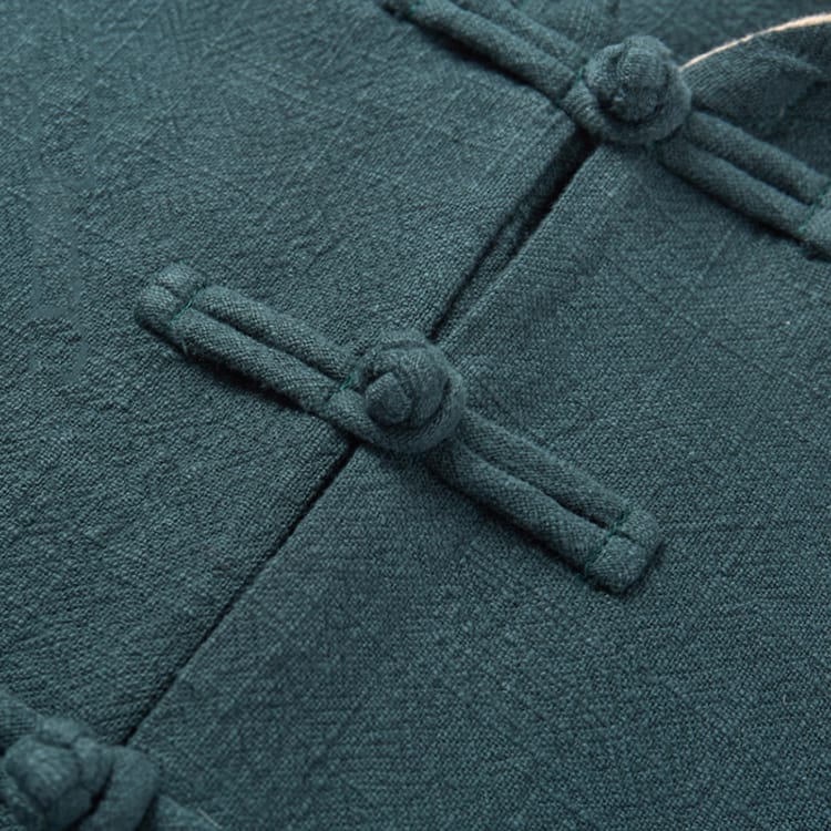 男性用のフード付きチャイナジャケット