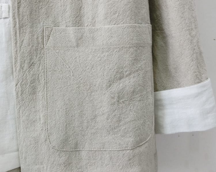 メンズのチャイナボタンのジャケット