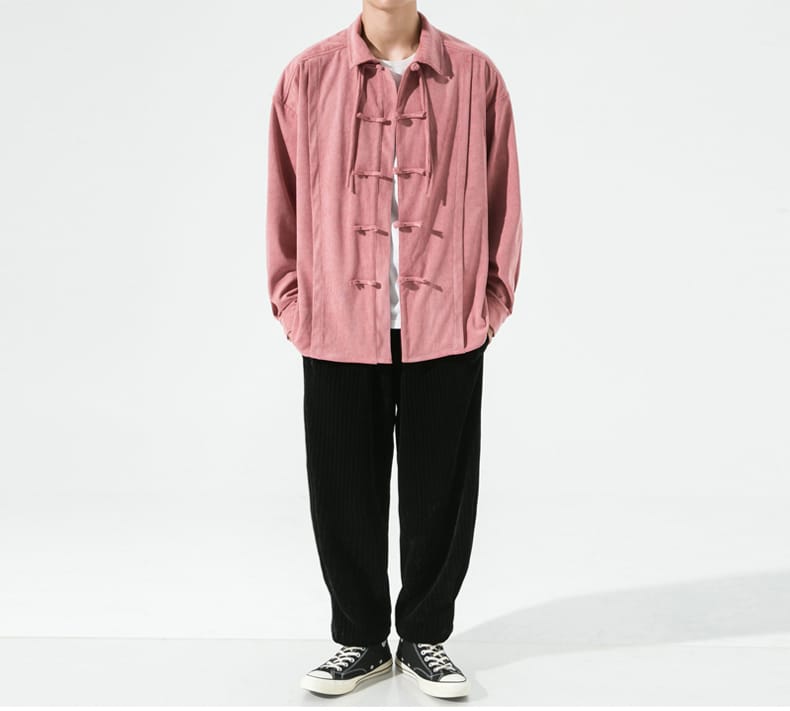 男性用の中国風カジュアル服