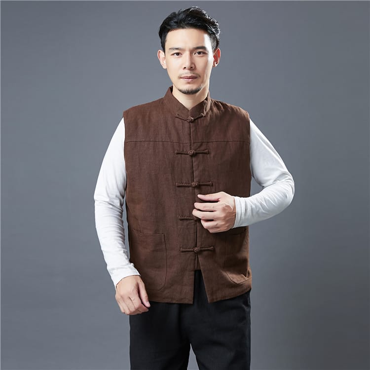 男性用の中華風アウター