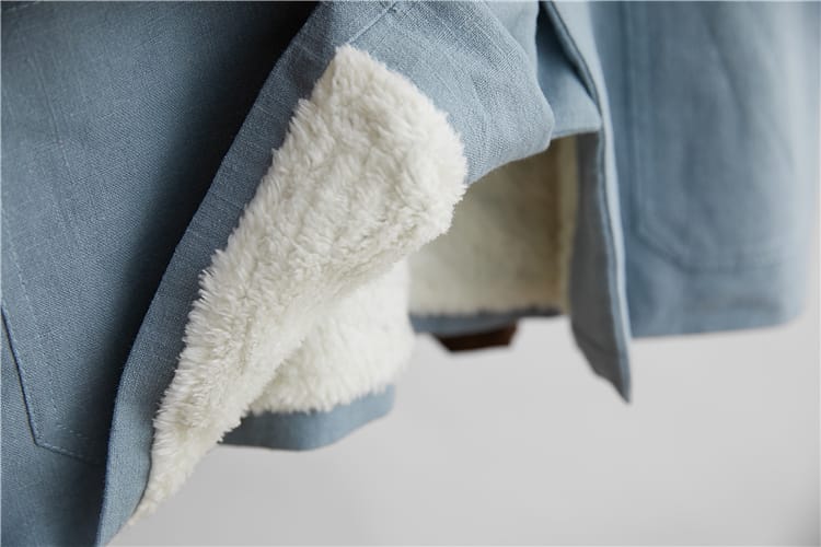 男性用の裏ボアチャイナ服