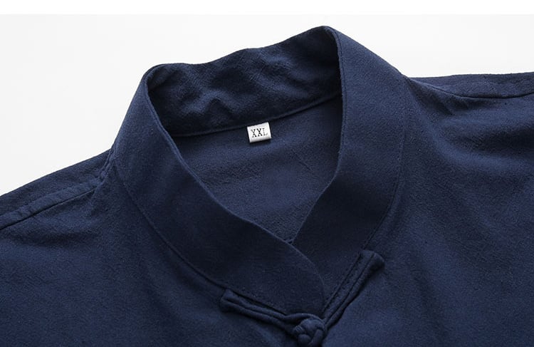 男性用の大きいサイズ中華風スーツ