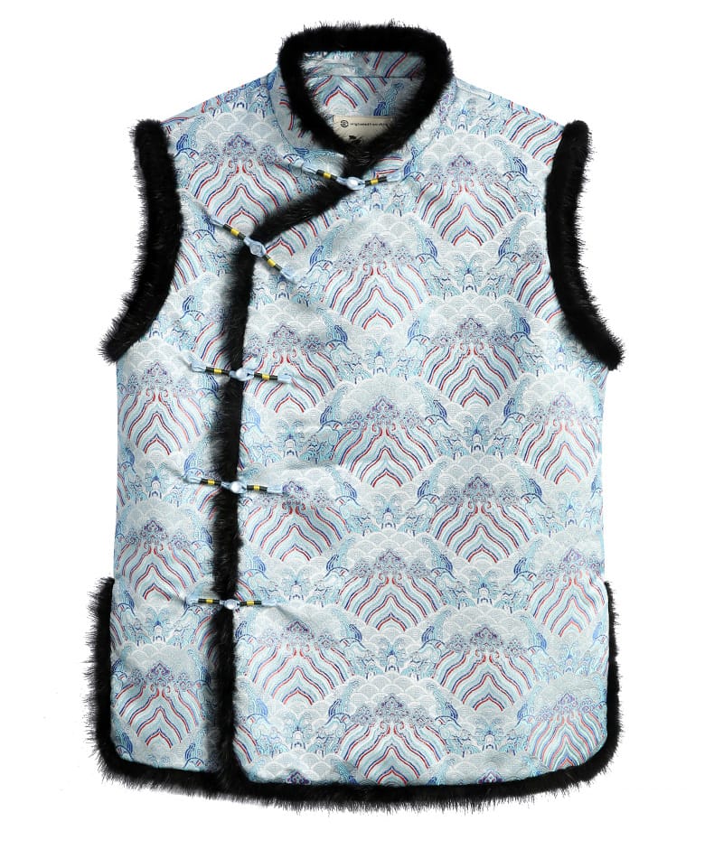 メンズのカンフーベスト