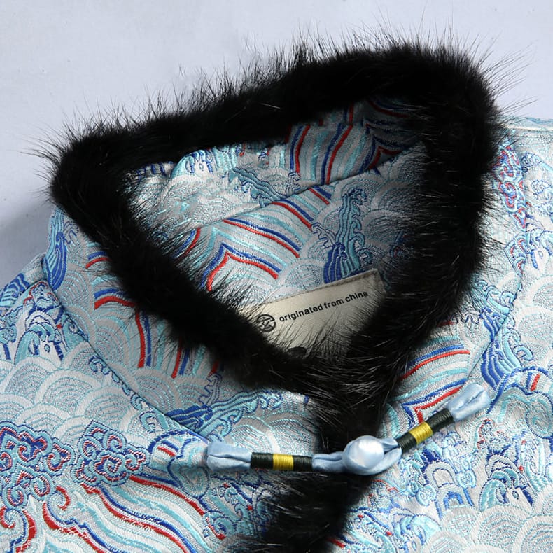 メンズのチャイナボタンベスト