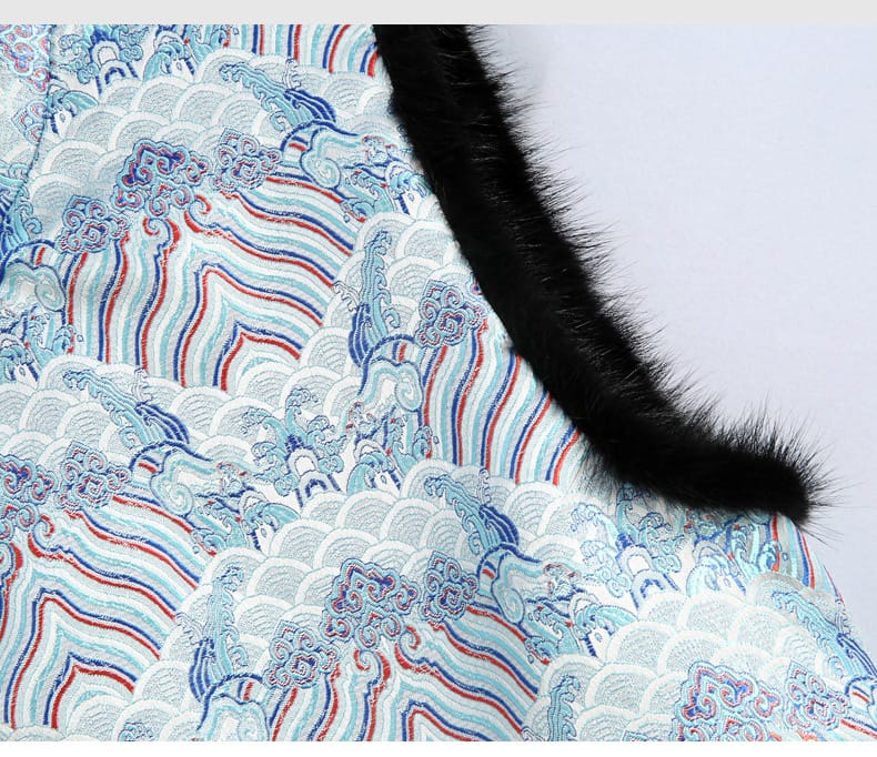 メンズの中華風ベスト