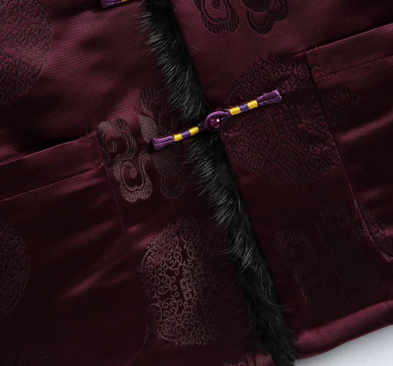 メンズのチャイナボタンジャケット