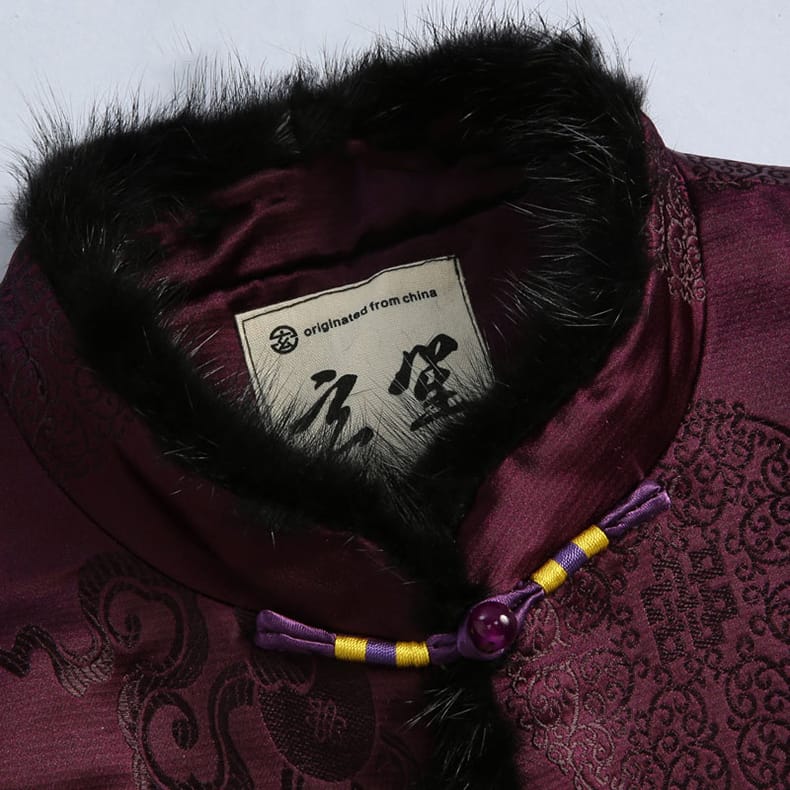 メンズの中華風ジャケット