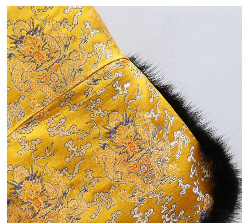 メンズの中華風ベスト