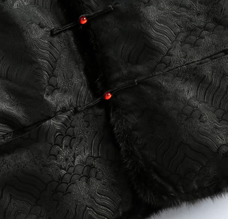 メンズのチャイナボタンベスト