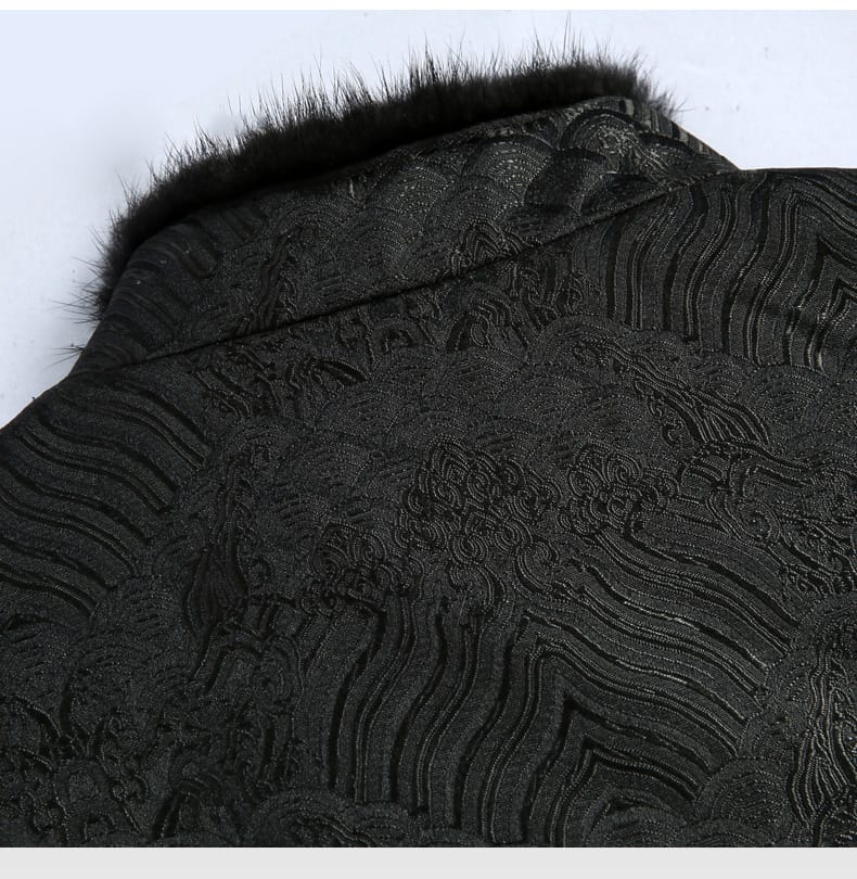 男性用のチャイナボタンベスト