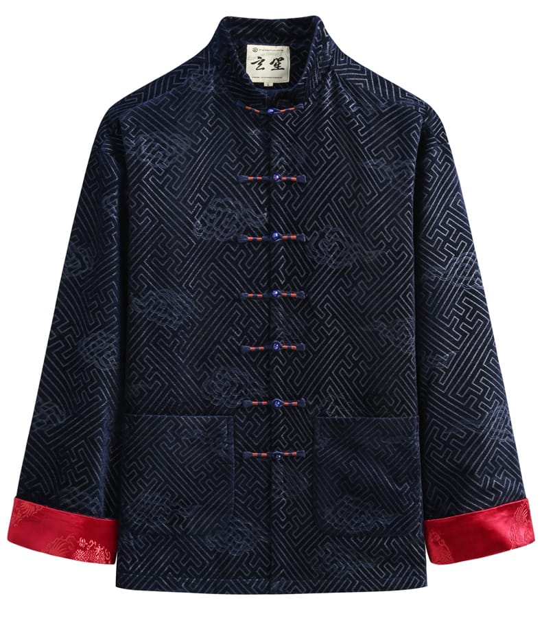 メンズのカンフージャケット