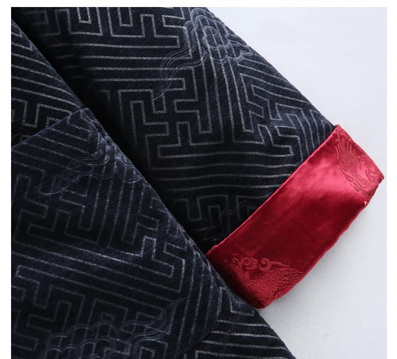 男性用の唐装チャイナジャケット