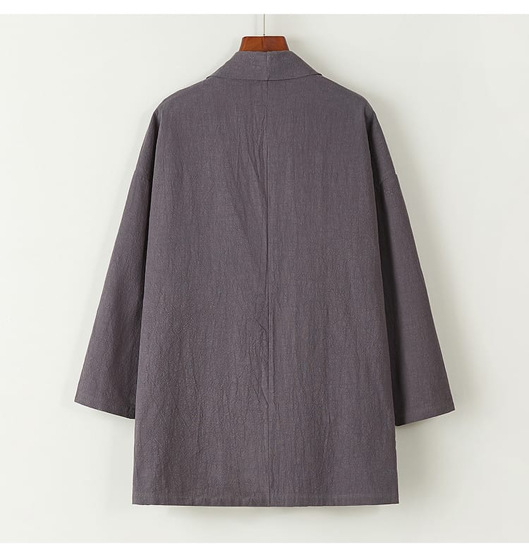 男性用の中華風羽織カーディガン