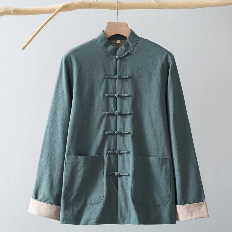 メンズの冬用チャイナジャケット