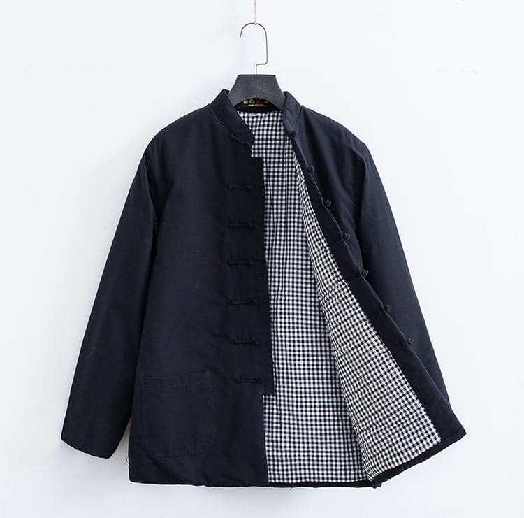 男性用の防寒チャイナ服