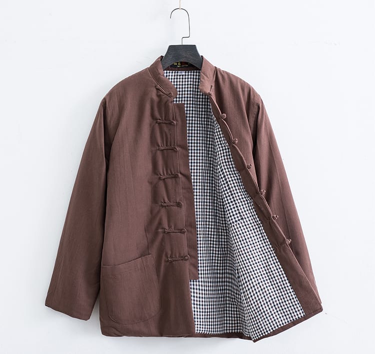 メンズの高級綿冬用チャイナジャケット