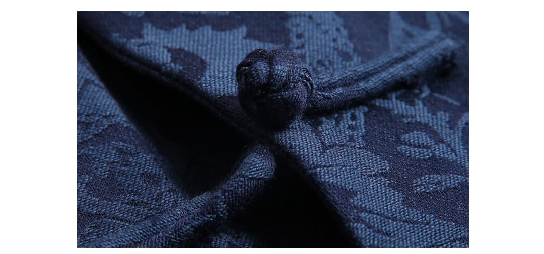 メンズの防寒用チャイナ服