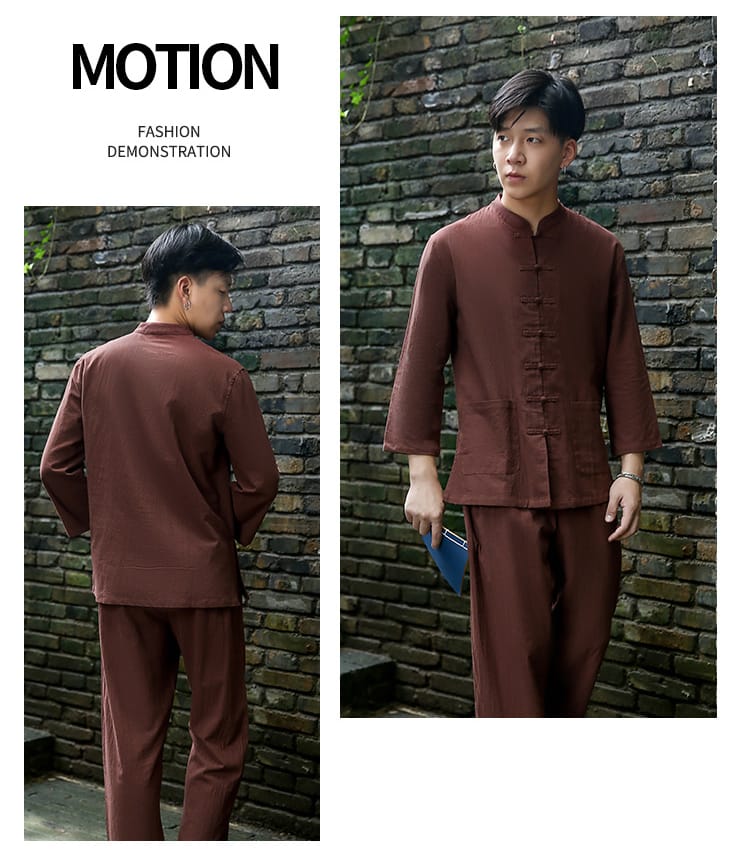 男性用のチャイナ民族衣装