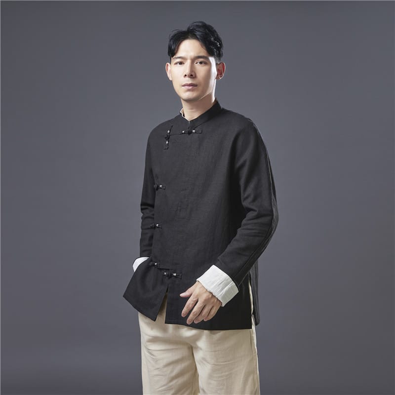 男性用のマオカラージャケット