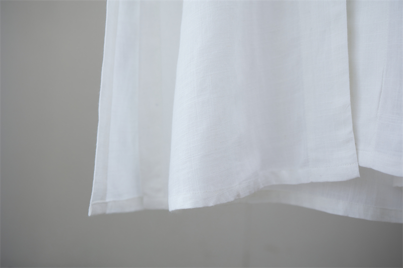 メンズの丈長中華服