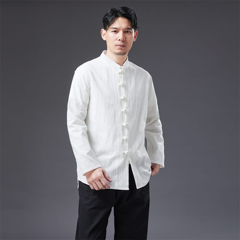 メンズのチャイナボタンジャケット