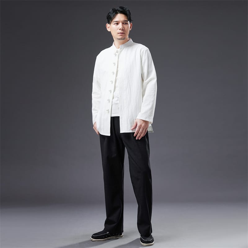 メンズのチャイナカジュアルジャケット