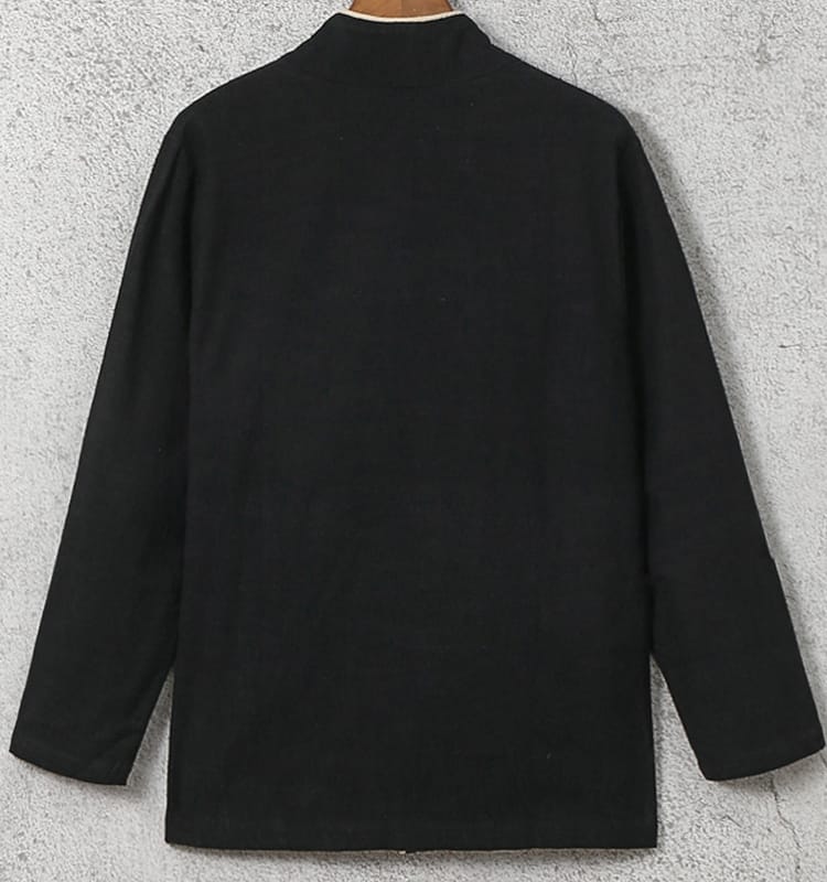 メンズのチャイナボタンジャケット