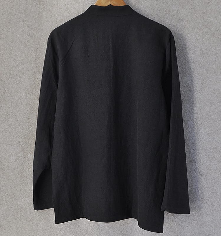 メンズのカンフーシャツ