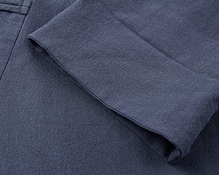 男性用の漢服シャツ