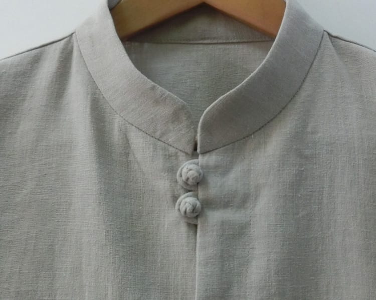 メンズのチャイナシャツ