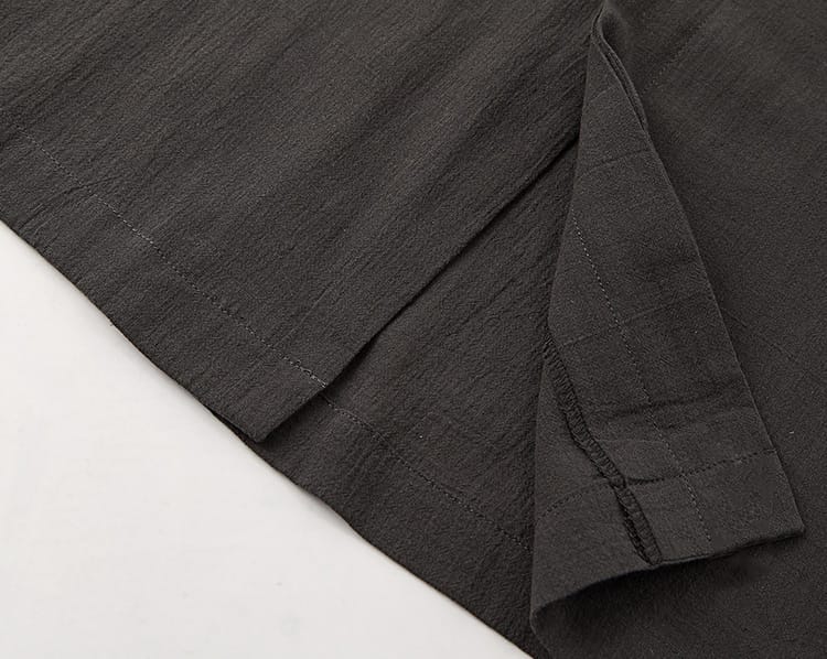 メンズのチャイナボタンのスーツ