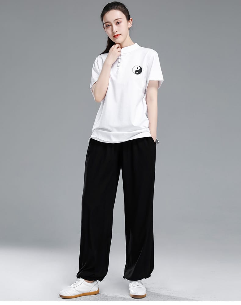 太極拳の半袖カットソー