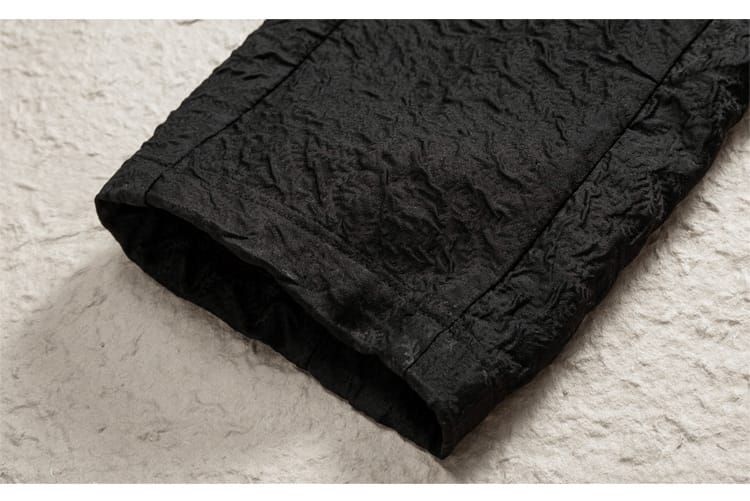 チャイナ服の斜め襟Tシャツ