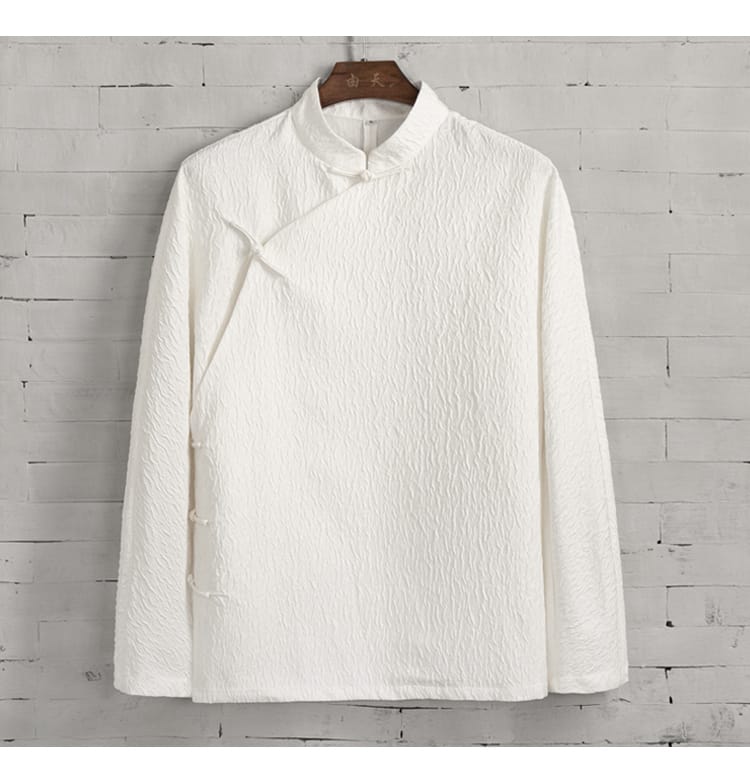 カンフー服のメンズTシャツ