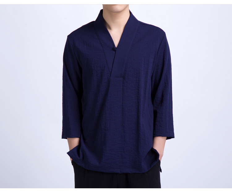 中国風のカジュアルTシャツ