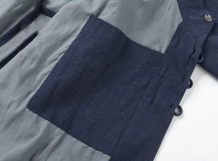 男性用の斜め襟チャイナジャケット