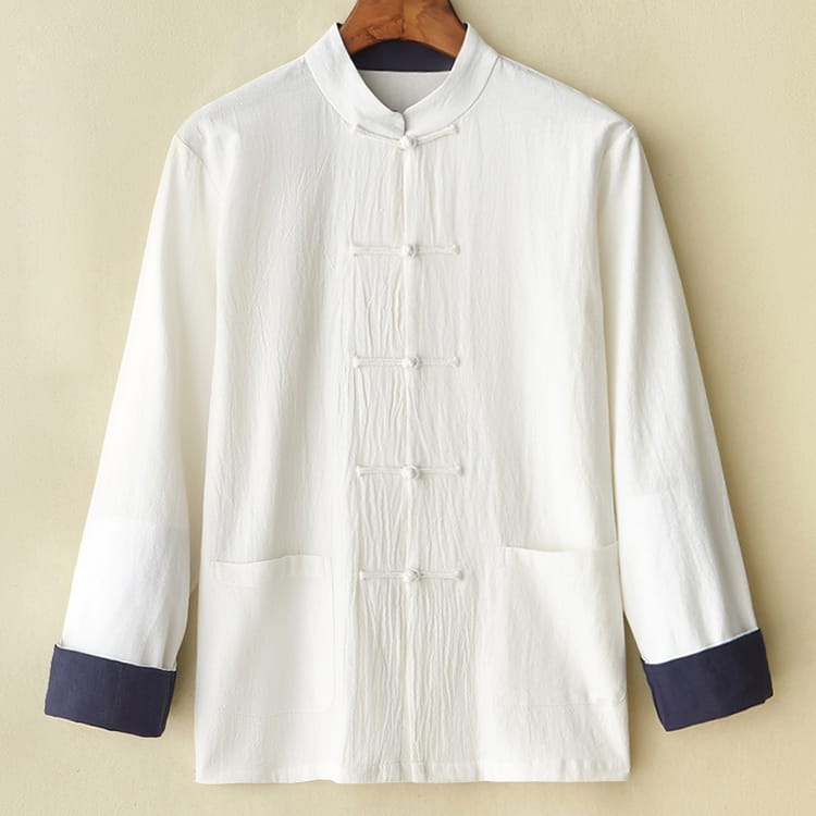 メンズのチャイナシャツ